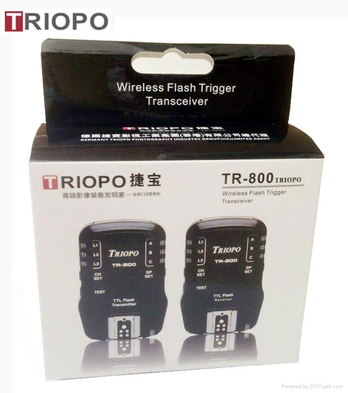 Wireless TTL HSS 1/8000S Flash Trigger For Canon or NIkon    4