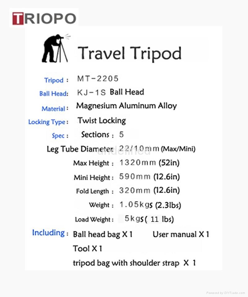 Marco tripod  kit 4
