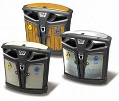 NEW DESIGN outdoor sorted dustbin H-02