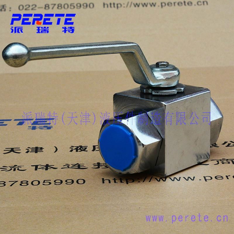 YJZQ Stainless steel high pressure ball valve 2