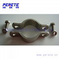 Heavy duty Flat steel tube clamp pipe