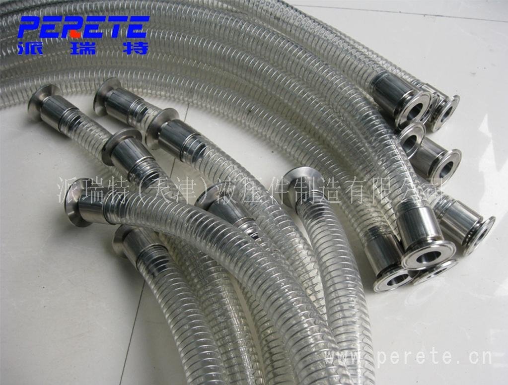 PVC Transparent Steel Wire Reinforced Hose  4