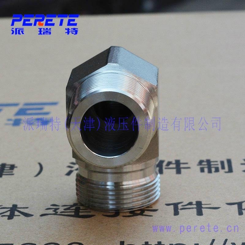 Factory supply hydraulic 90 degree elbow tube fitting