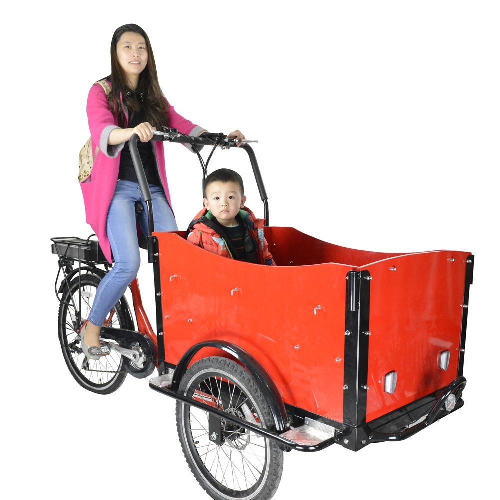 three wheel cargo bike