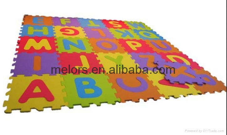 Melors Top quality non toxic creative eva puzzle mat 2