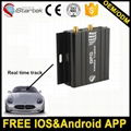 TOP Quality 3g gps tracker with free tracking platform and mobile app 2