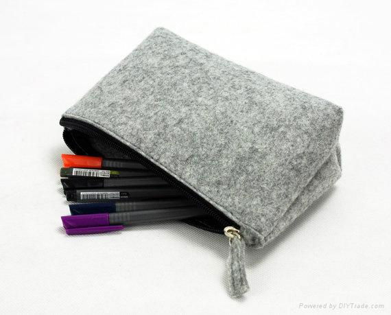 Felt Cosmetic Bags Storage Pouch Cosmetic Case Promotion Bags 2