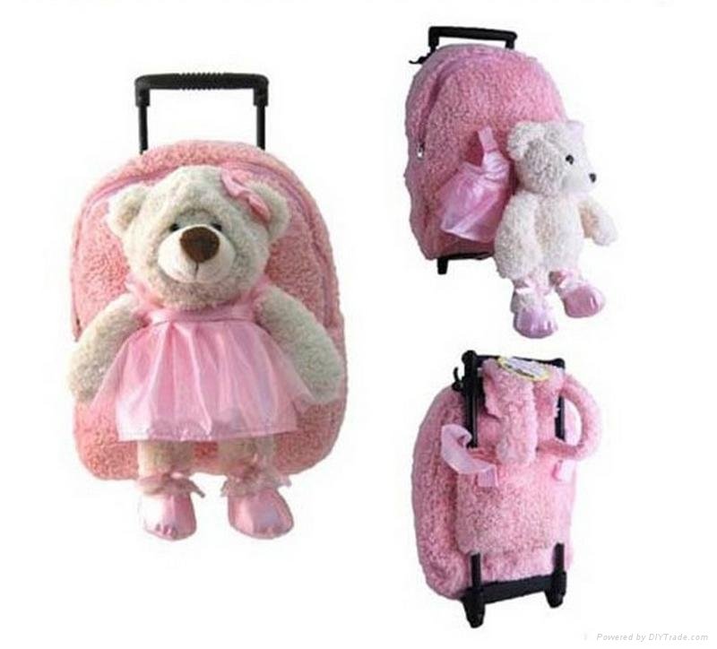 Plush Trolley Backpack Stuffed Plush Toys Soft Toys Peluches 4
