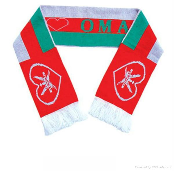 Fan Scarves Promotional Scarves Fan Sciarpa Echarpe Fan