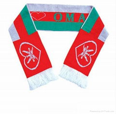 Fan Scarves Promotional Scarves Fan Sciarpa Echarpe Fan