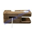 Bamboo Stand for Apple iWatch and iphone 1