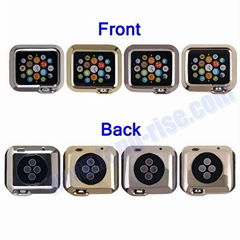 Top Quality Electroplated Soft TPU Case Cover for Apple Watch iWatch