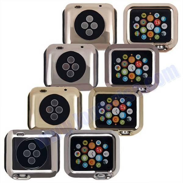 Top Quality Electroplated Soft TPU Case Cover for Apple Watch iWatch  5