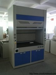 Chemical Exhaust Hood With Black Lab Bench Board For Chemical Lab