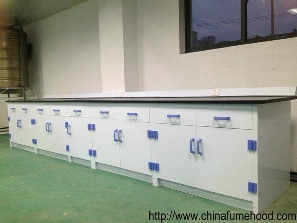 Pp Lab Bench With Pp Sink And Water Faucets Huazhijun 11