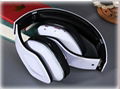 Wireless Bluetooth headphone Folding sports mp3 music player headset with fm  2