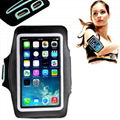 Reflective  sports gym running armband arm bag case for Iphone 4S 5 5S 6 6 plus 