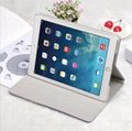 Fashion high quality pu leather flp case for Ipad smart cover Color printing 2
