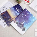 Fashion high quality pu leather flp case for Ipad smart cover Color printing 1
