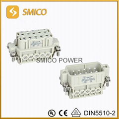 industrial multipole connector industrial insert
