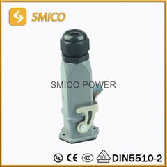 Industrial multipole connector HA series 3P 4P