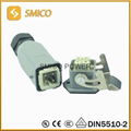 Industrial multipole connector HA series 3P 4P 5