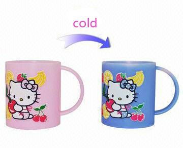 OEM color changing porcelain mug 2