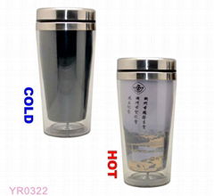 OEM double walls stainless steel tumbler