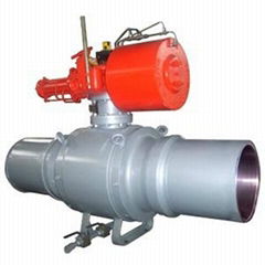 Full welded ball valve