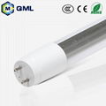 led T8 tube 0.6/0.9/1.2m aluminum+pc material  2