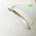 Contemporary arrow shape zinc alloy cabinet pulls c.c:128mm 1