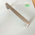 contemporay matte nickel aluminum cabinet handle pulls