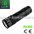 China ningbo flashlight factory wholesale 3AAA high power 0.5W mini torch  1