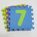 Melors Non-Toxic Colorful number Foam Puzzle Mat 2