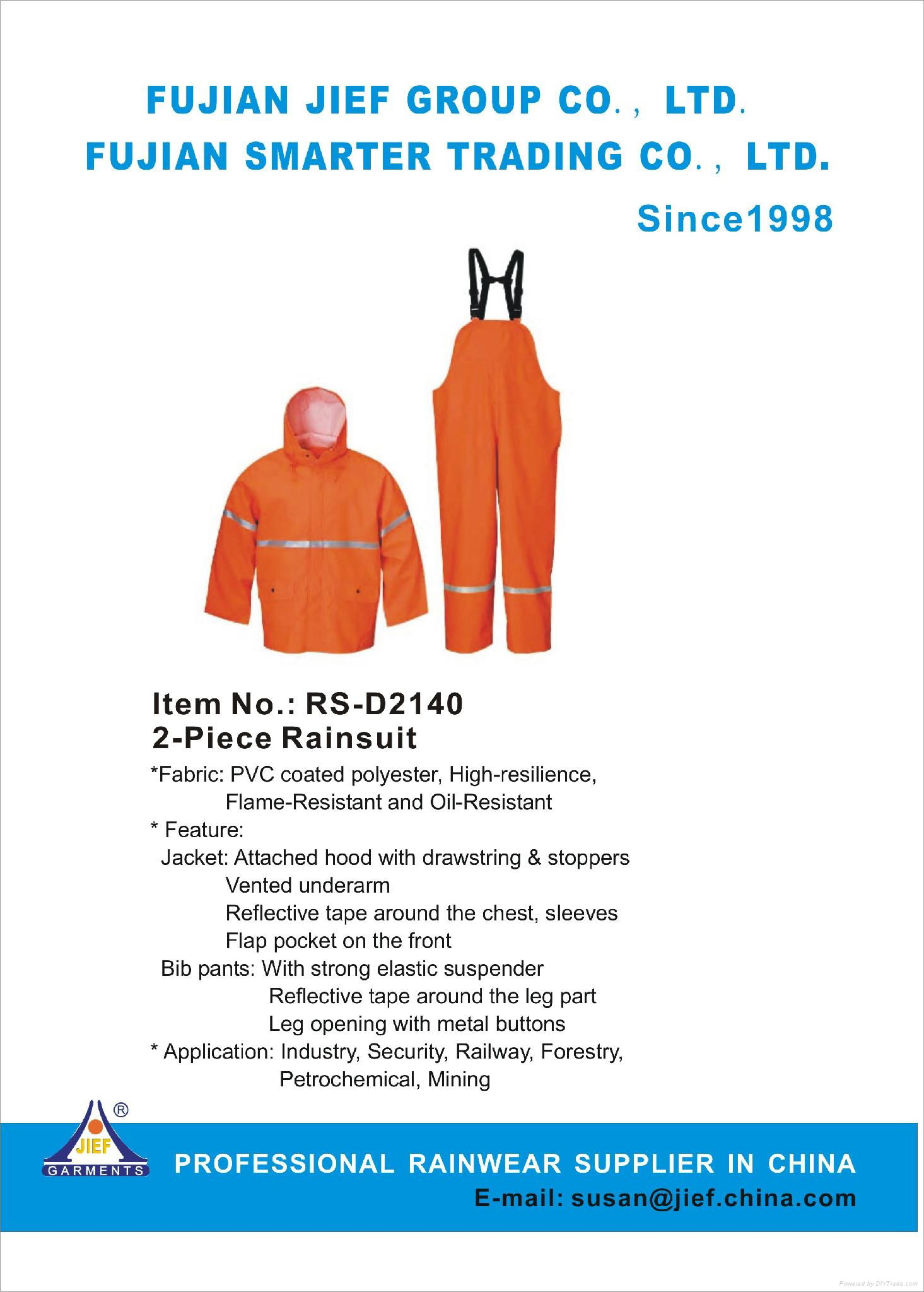 2 Piece Rainsuit