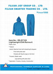 Lightweight EVA Rainsuit