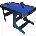 folding air hockey table 2