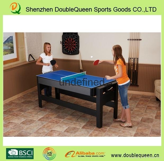 Doublequeen mini billiard table table tennis table and air hockey table