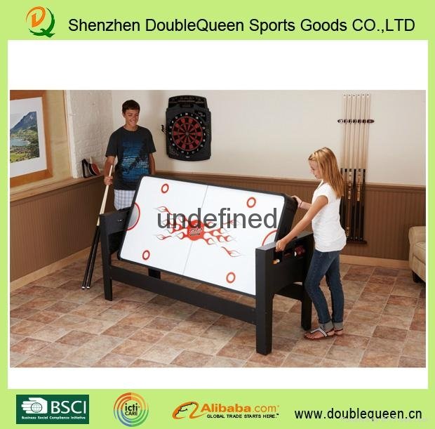 Doublequeen mini billiard table table tennis table and air hockey table 2