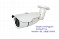 Array led Waterproof outdoor bullet IP Camera 