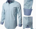 2015 Men's 100% Cotton Oxford Button-Down Long Sleeve Formal Shirts 2