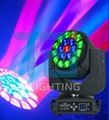 19*15W OSRAM 4IN1 BEE EYE ZOOM LED MOVING HEAD 2