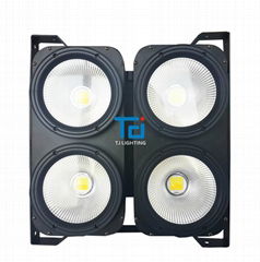 400W four eyes COB warm white+whiteLED Blinder