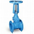 ductile iron /cast iron metal seated gate valve 1