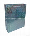 Holographic paper bag