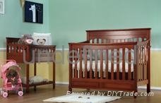 High Quality Wooden Aisibo Baby Crib 2