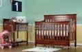High Quality Wooden Aisibo Baby Crib 2