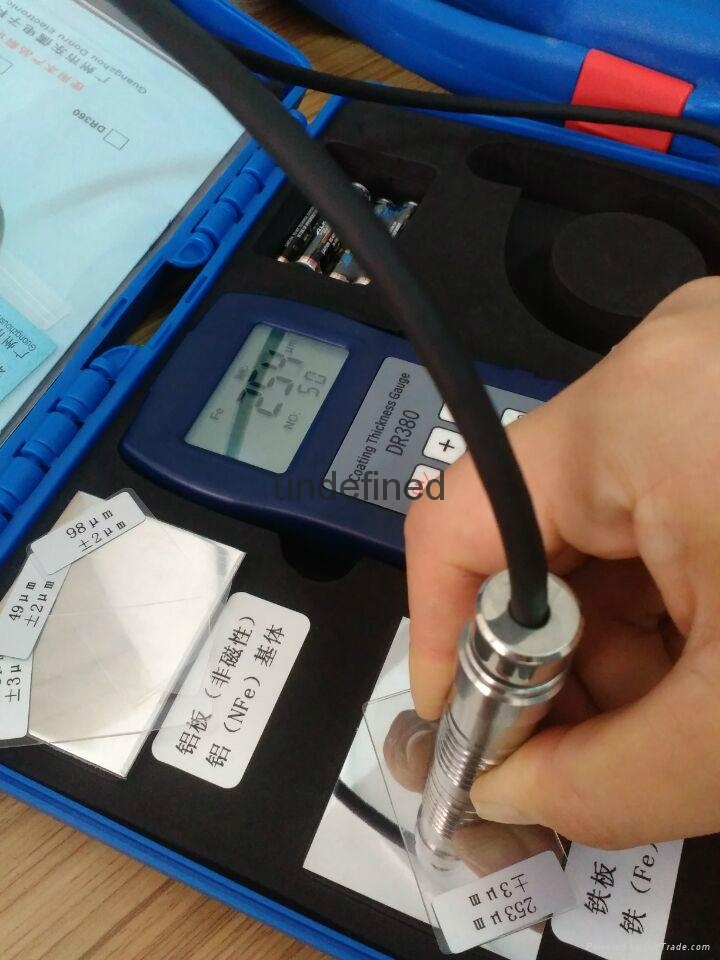 双功能涂层测厚仪DR380铁铝两用涂层测厚仪 3
