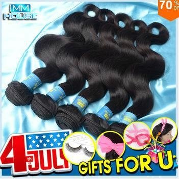 Cheap remy 100 human hair product unprocessed virgin brazilian hair extension br 2
