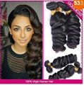 Luvin Hair Brazilian Loose Wave Hair 3 Pcs 6A Unprocessed Brazilian Virgin Hair  1